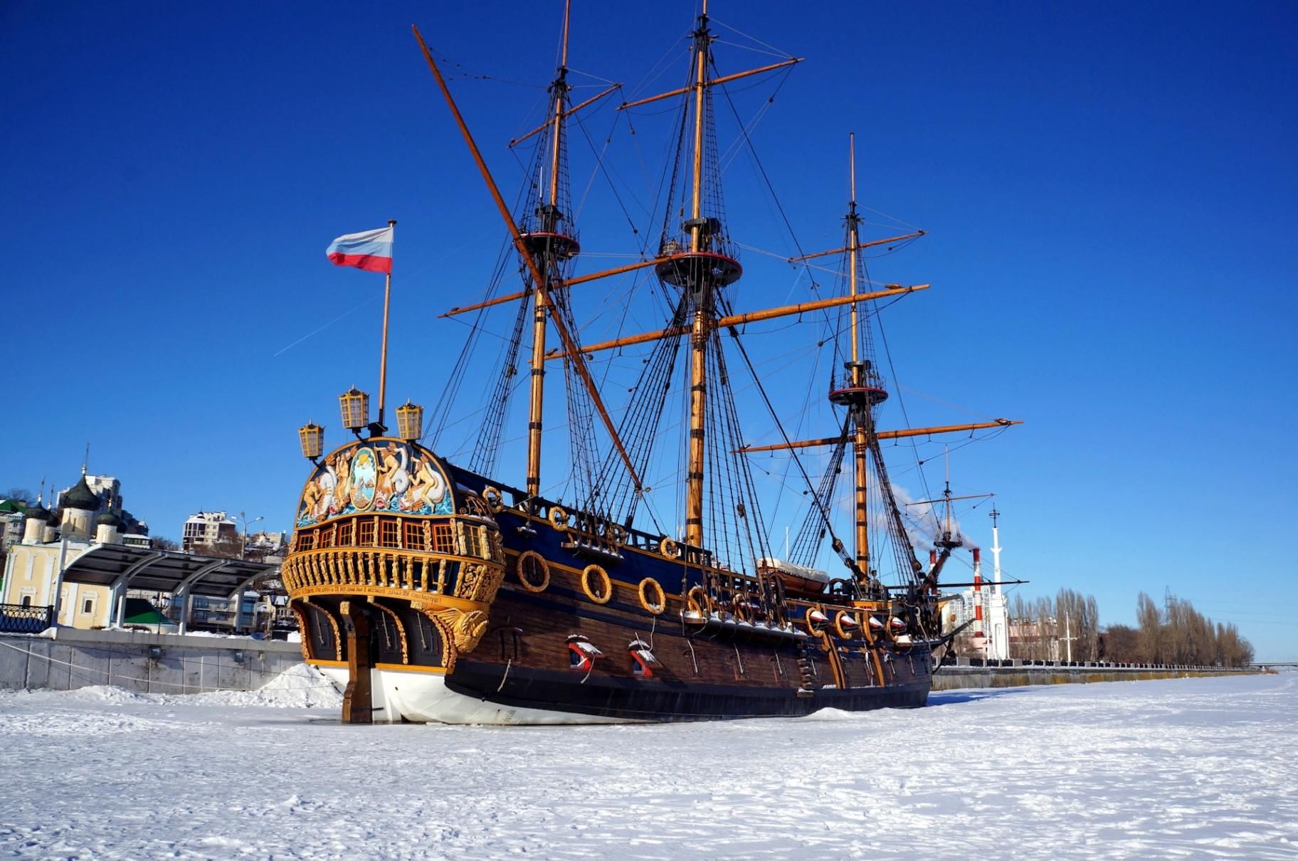 Петровские корабли картинки