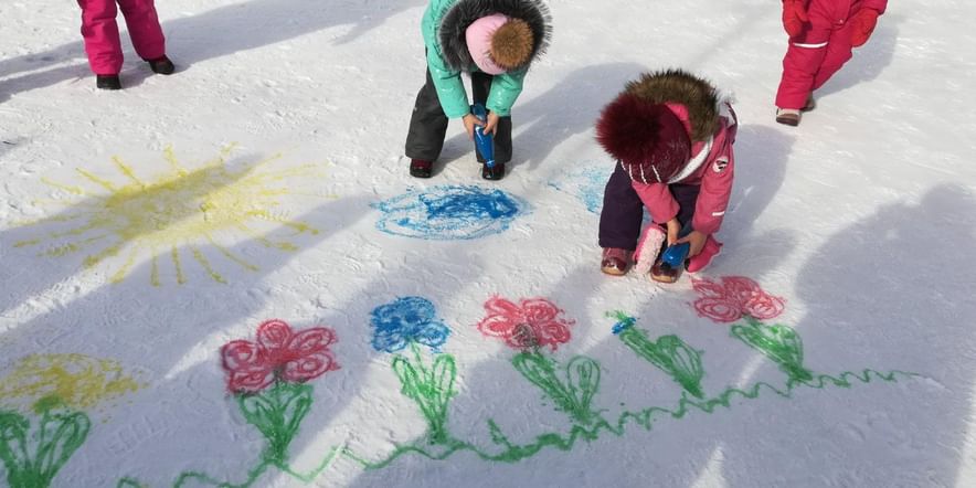 Основное изображение для события «Зима в парке» — конкурс рисунков на снегу