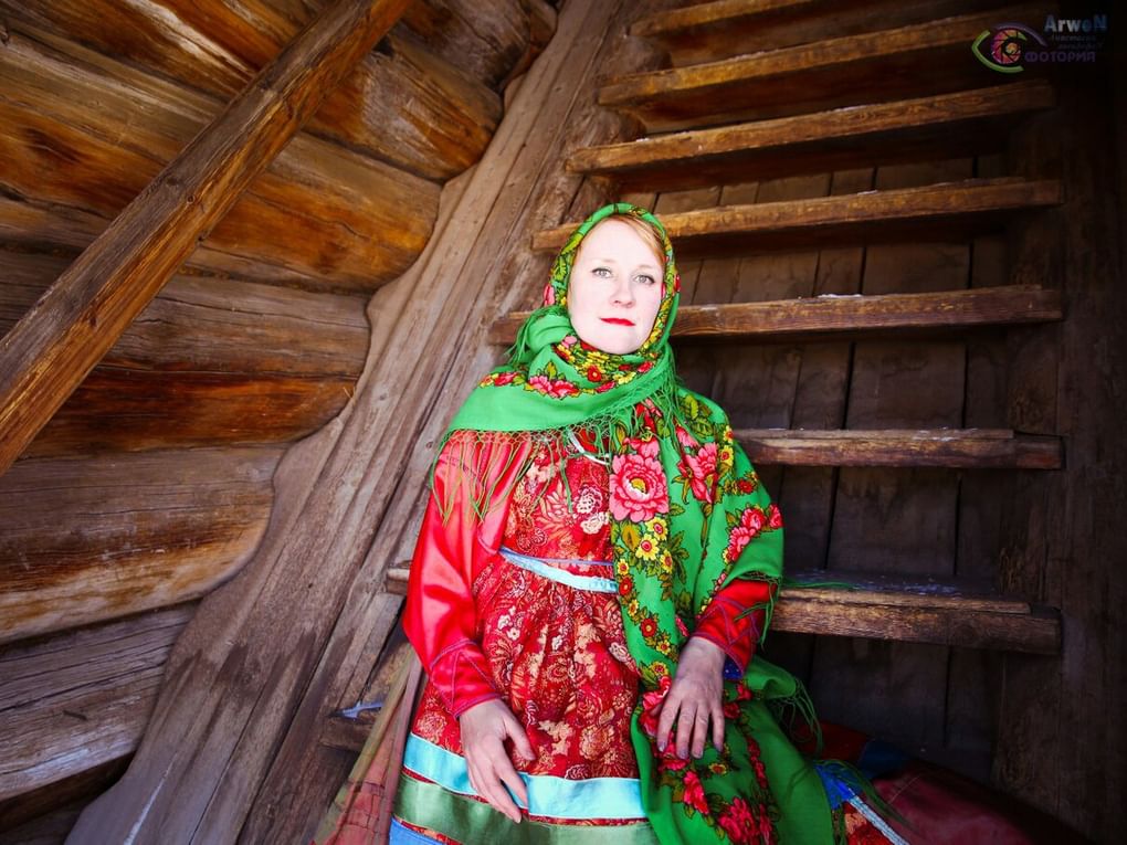 Традиционный семейский костюм. Фотография: Анастасия Нефедьева / Prizma