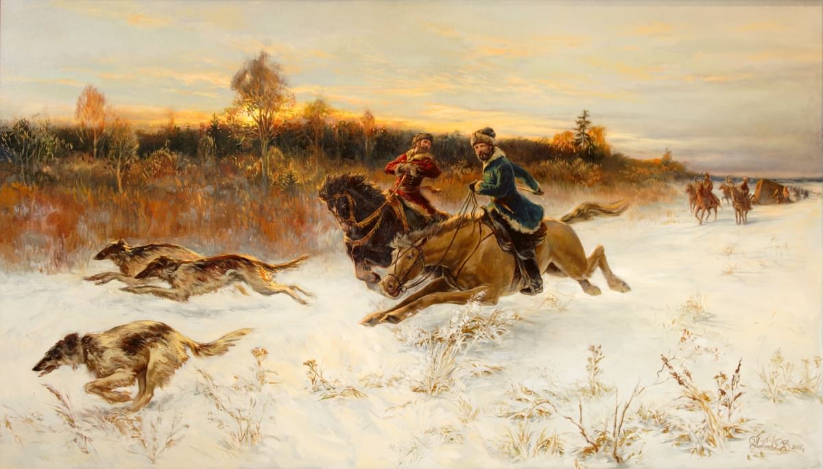 Русский охотник картинки