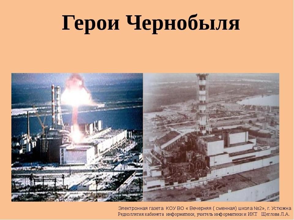 План мероприятий чернобыль