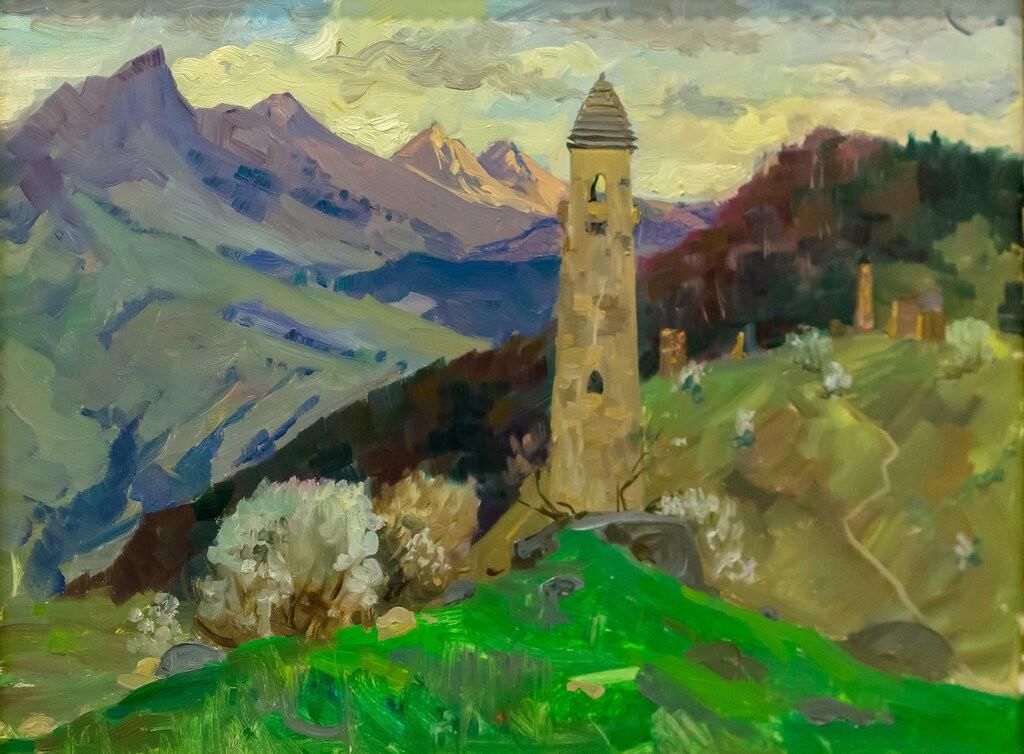 Чеченские художники и их картины