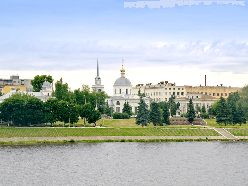 Вид на город Тверь. Фотография: Parmenov Pavel / фотобанк «Лори»