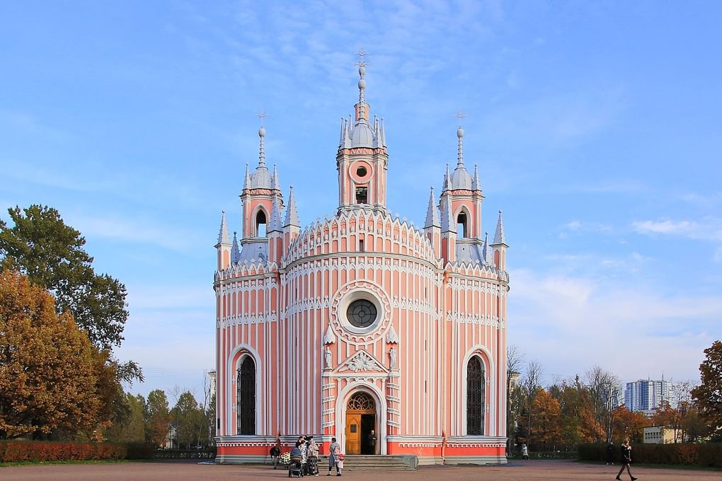 Чесменская церковь, Санкт-Петербург. Фотография: Kora27 / <a href="https://commons.wikimedia.org/w/index.php?curid=73840548" target="_blank" rel="noopener">commons.wikimedia</a> / <a href="https://creativecommons.org/licenses/by-sa/4.0" target="_blank" rel="noopener">CC BY-SA 4.0</a>