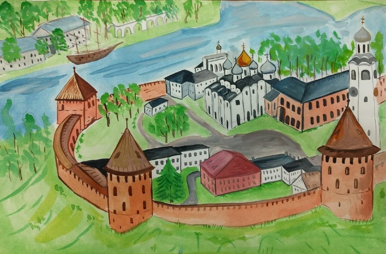 Великий Новгород мультяшный
