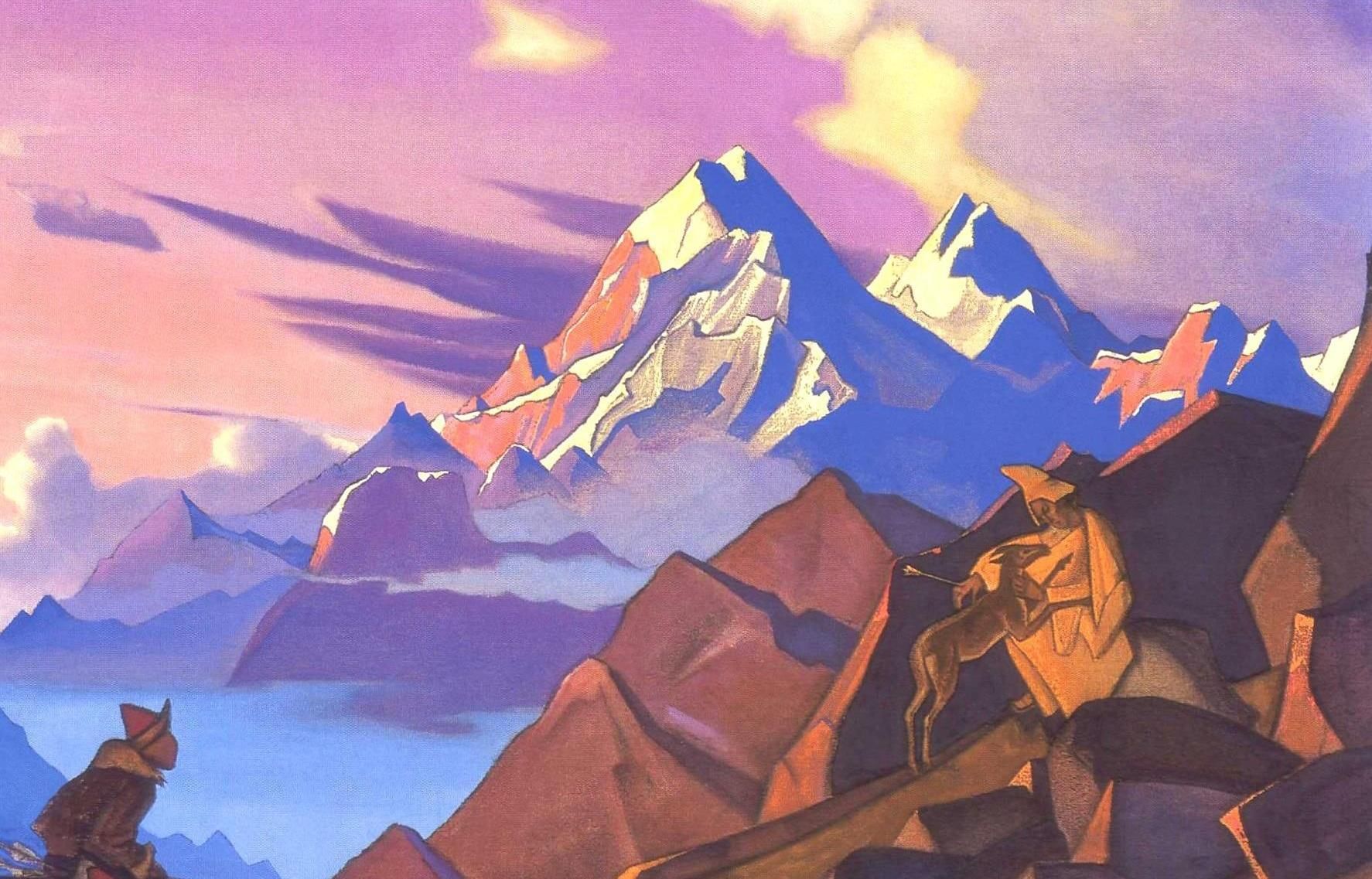 картины рериха горы
