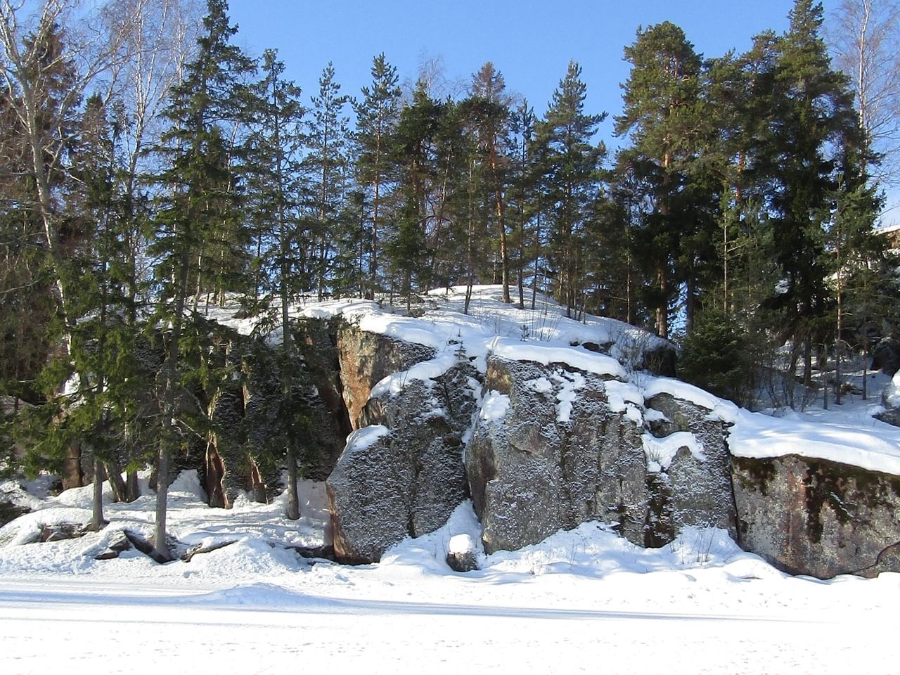 Скальный парк Монрепо Выборгский