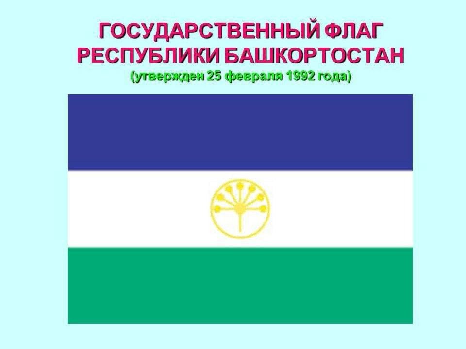 Флаг башкортостана презентация