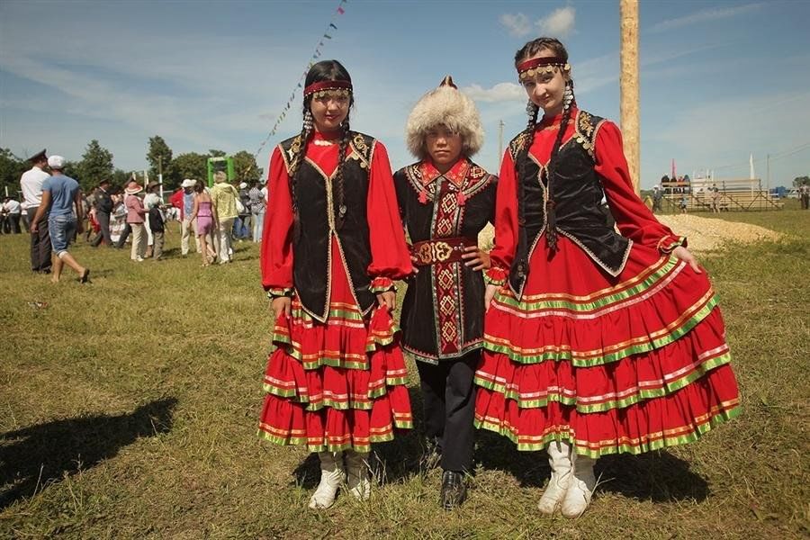 Башкирский народный костюм фото