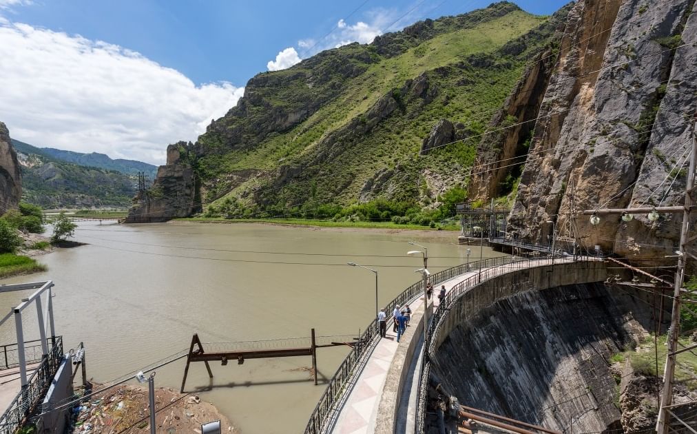 Гергебильское водохранилище фото