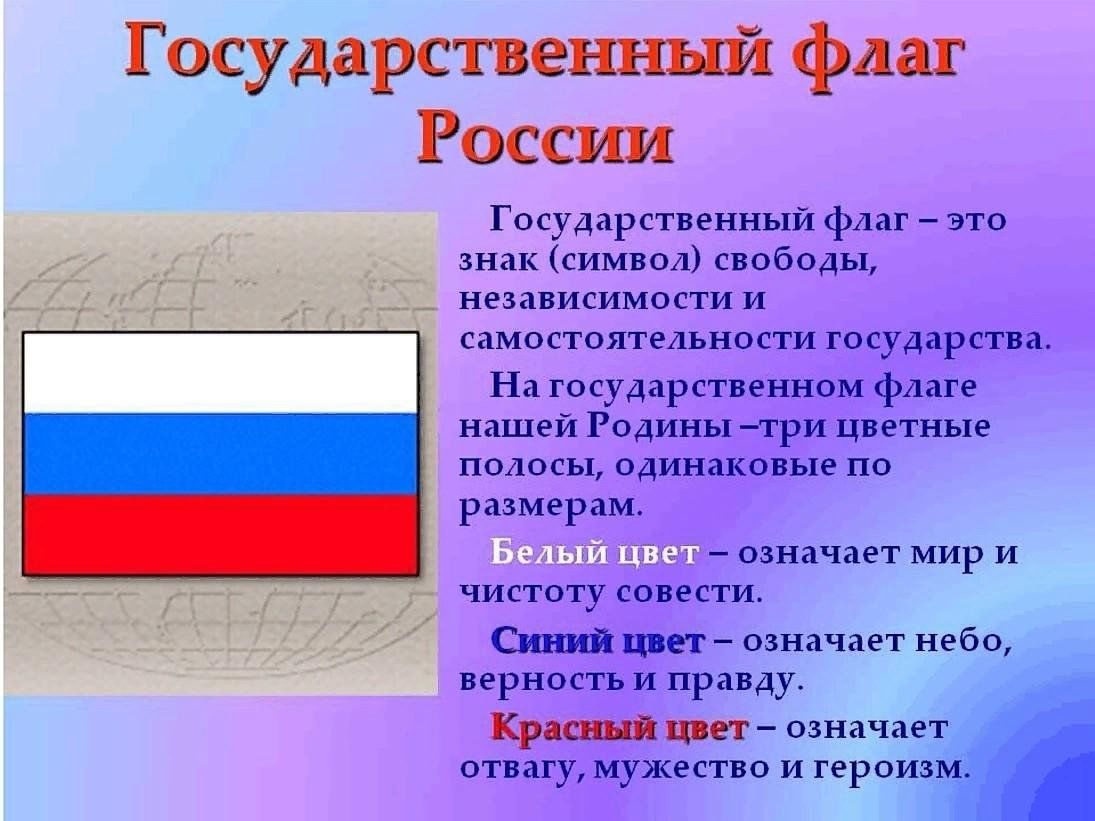 История и характеристики государственного флага России