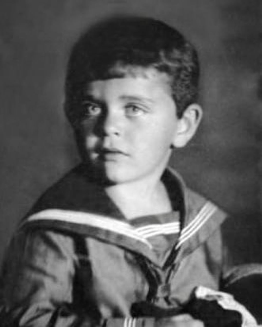Аркадий Штейнбок (Арканов) в детстве. Иллюстрация из книги Аркадия Арканова «Вперед в прошлое». Москва: издательство «Эксмо», 2011