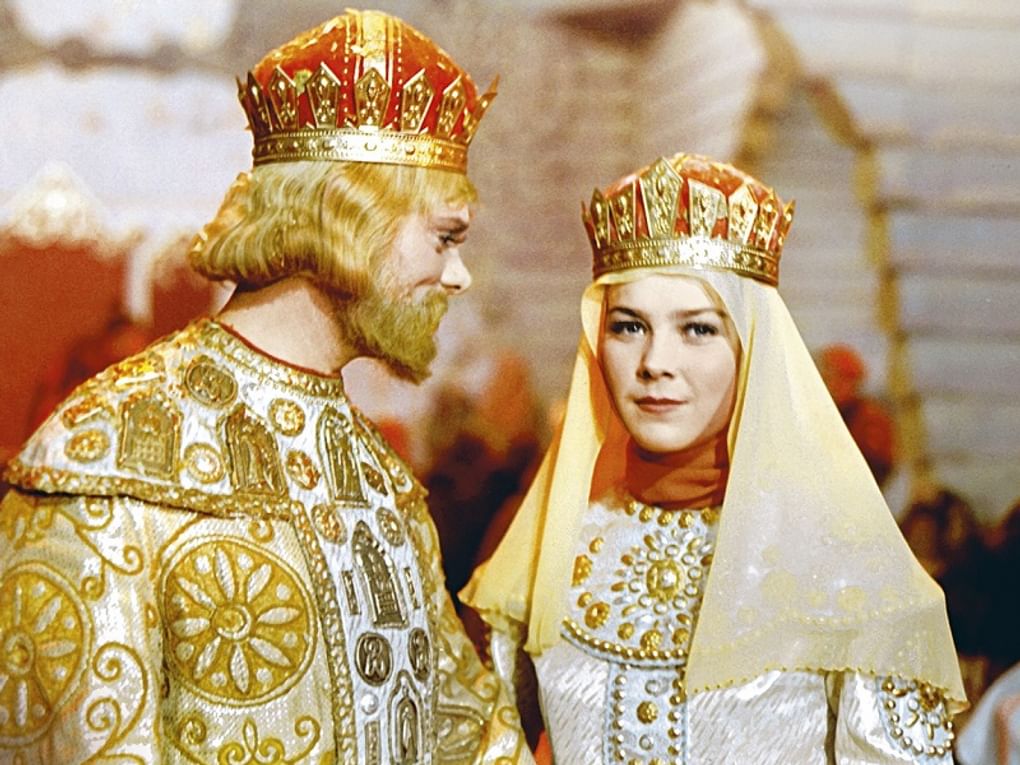 Кадр из художественного фильма Александра Птушко «Сказка о царе Салтане» (1966)
