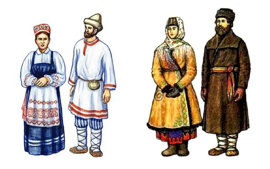 Как выглядела одежда в древней руси
