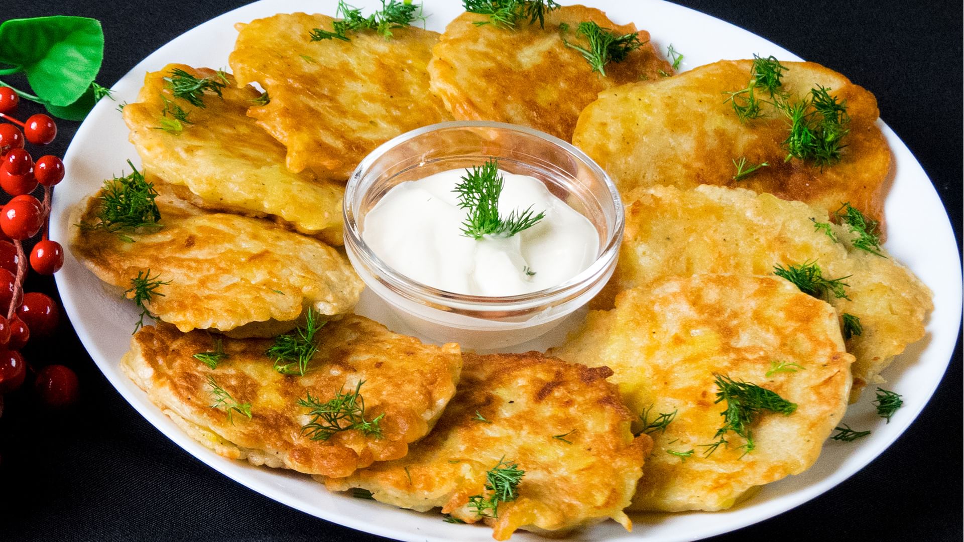 Драники из картофеля белорусской кухни