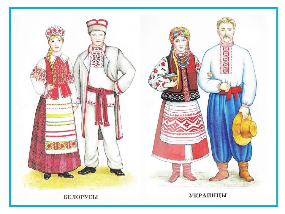 Народы россии и беларуси. Народы России украинцы и белорусы 18 век одежда. Народы России 18 век украинцы и белорусы. Национальная одежда украинцев и белорусов 18 века. Белорусский национальный костюм.