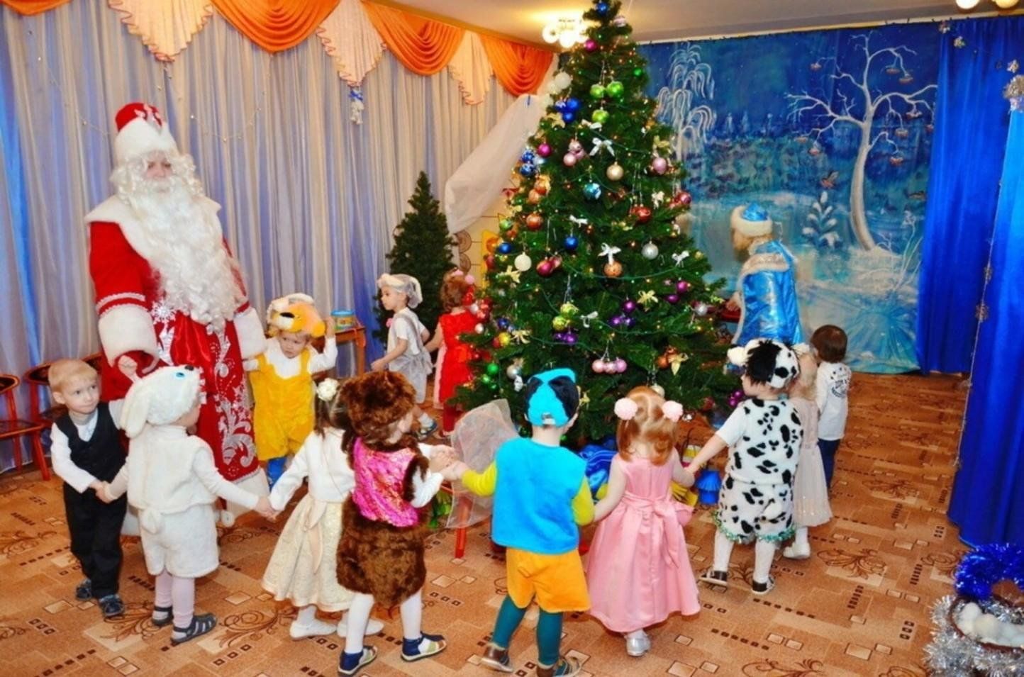 Новогодний утренник в саду как подписать фото