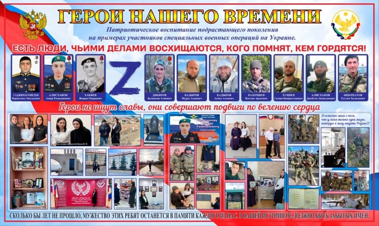 Исследовательский проект участники сво Стенд "Наши земляки - герои СВО". 2023, Альшеевский район - дата и место проведе