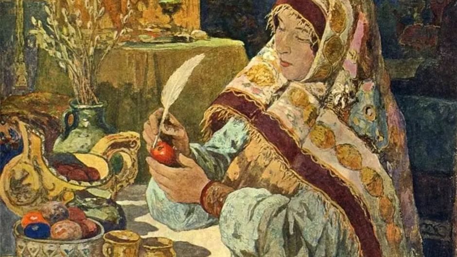 Основное изображение для статьи Как на Руси отмечали Пасху