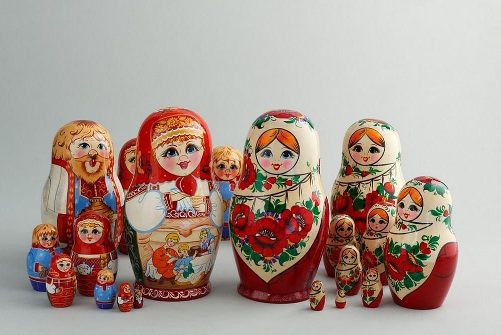 Матрешки фото русские народные