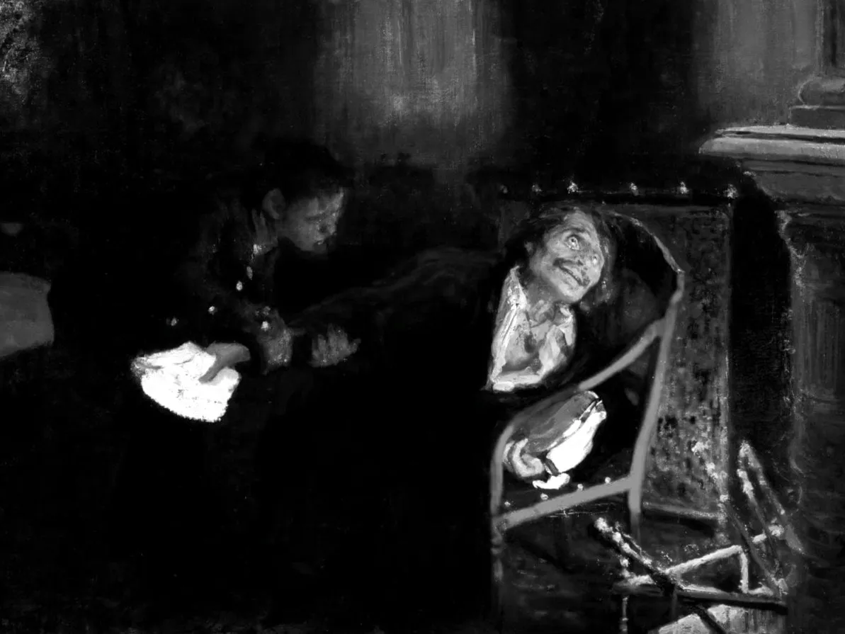 Начало работы над мертвыми душами. Репин самосожжение Гоголя картина.