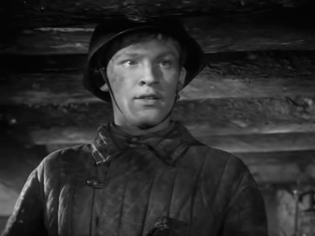 Владимир Ивашов в роли солдата в художественном фильме Григория Чухрая «Баллада о солдате» (1959)