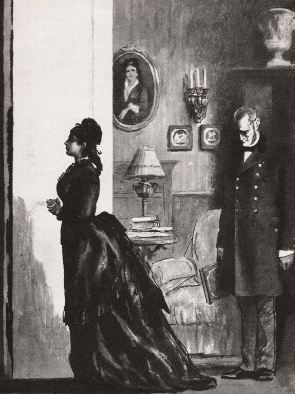 Орест Верейский. Иллюстрация к роману Льва Толстого «Анна Каренина». Москва: Издательство «Правда», 1984