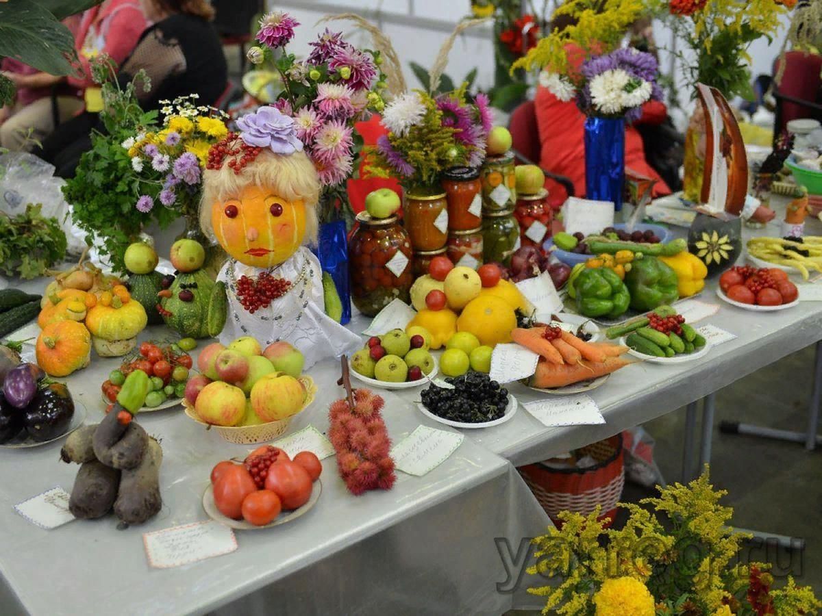 Осенняя ярмарка в детском саду