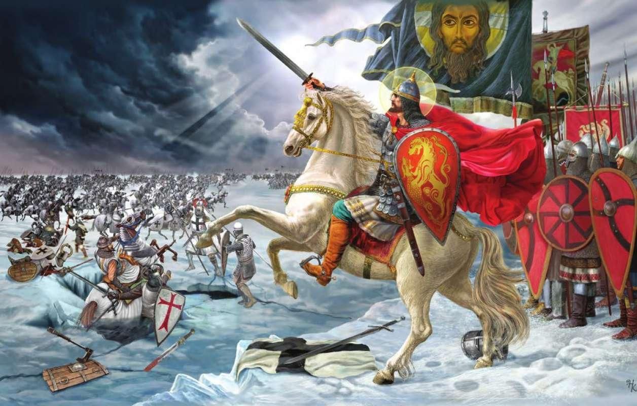 Битва на Чудском озере 1242 год Ледовое побоище
