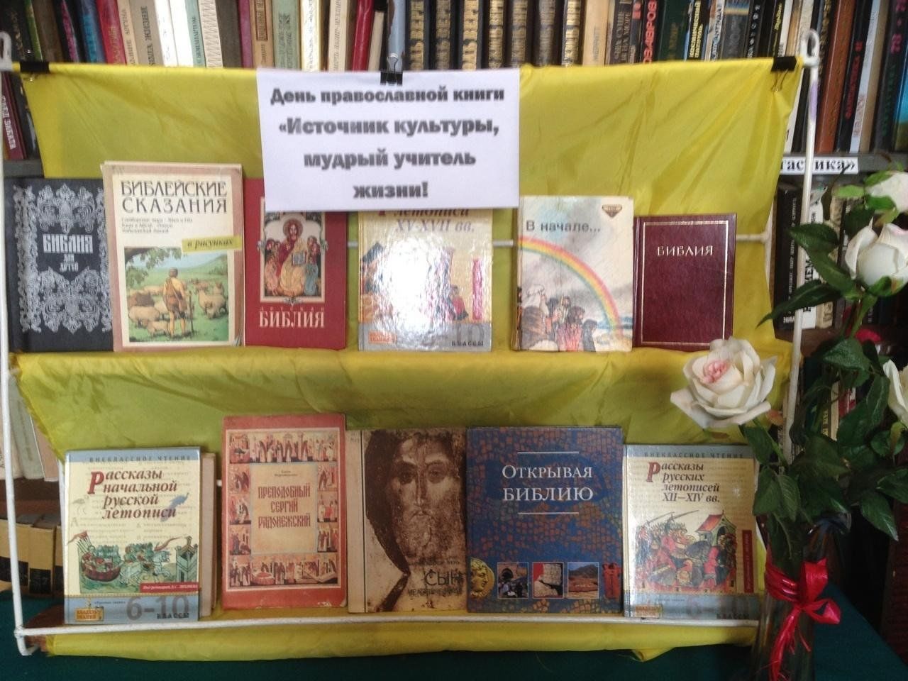 Презентация книжной выставки