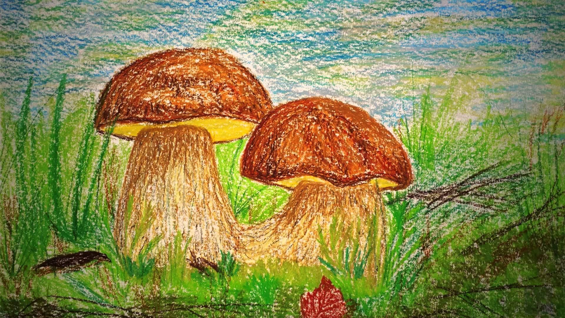 Рисунок осень 2 класс карандашом