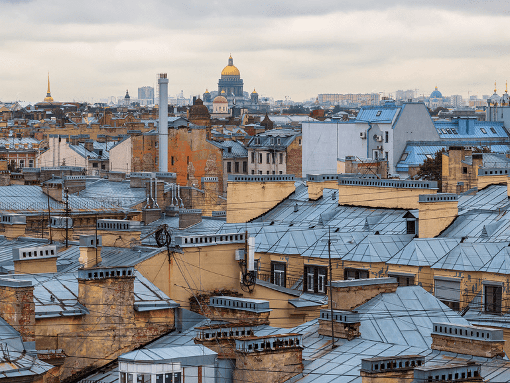 Вид на Санкт-Петербург. Фотография: Андрей Степанов / фотобанк «Лори»