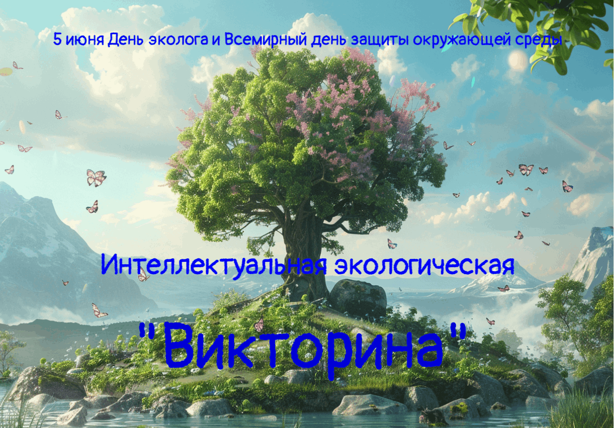 ВИКТОРИНА» интеллектуальная экологическая 2024, Предгорный район — дата и  место проведения, программа мероприятия.