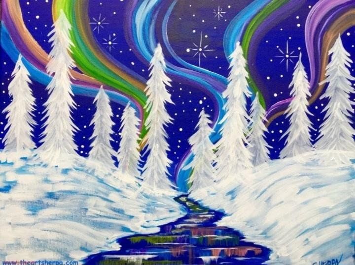 Рисунок зима