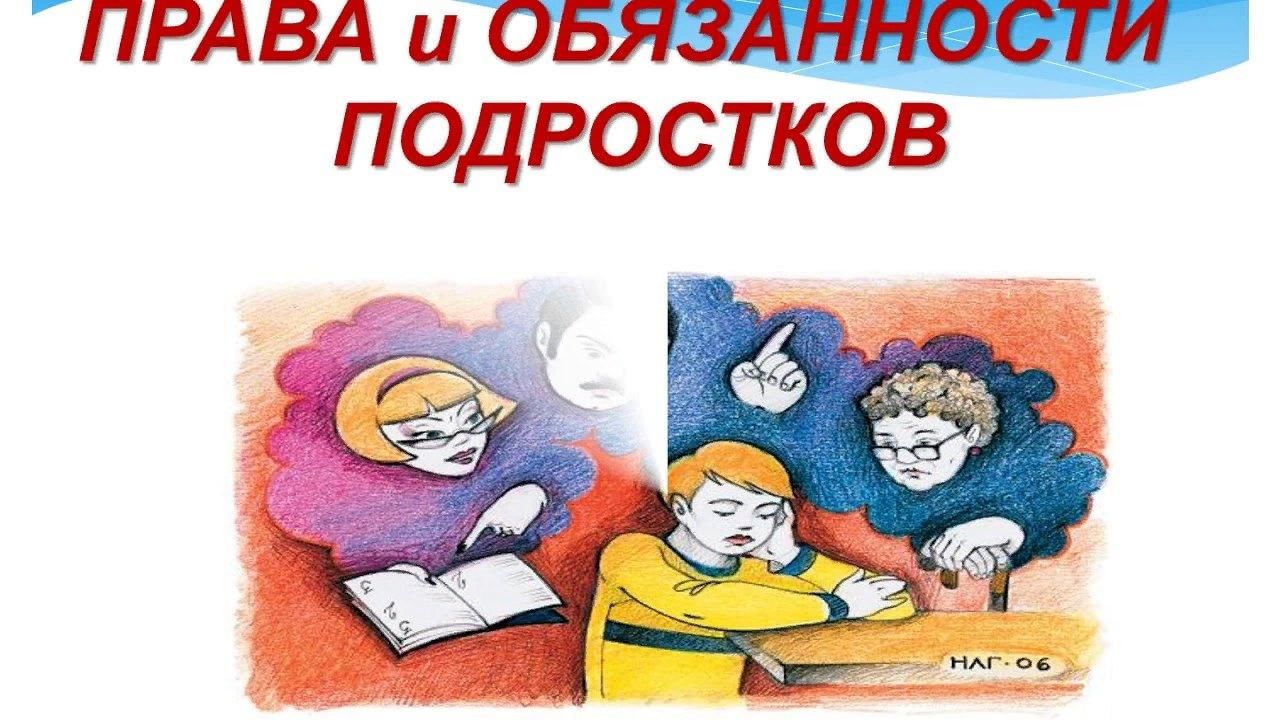 Права и обязанности проект 7 класс