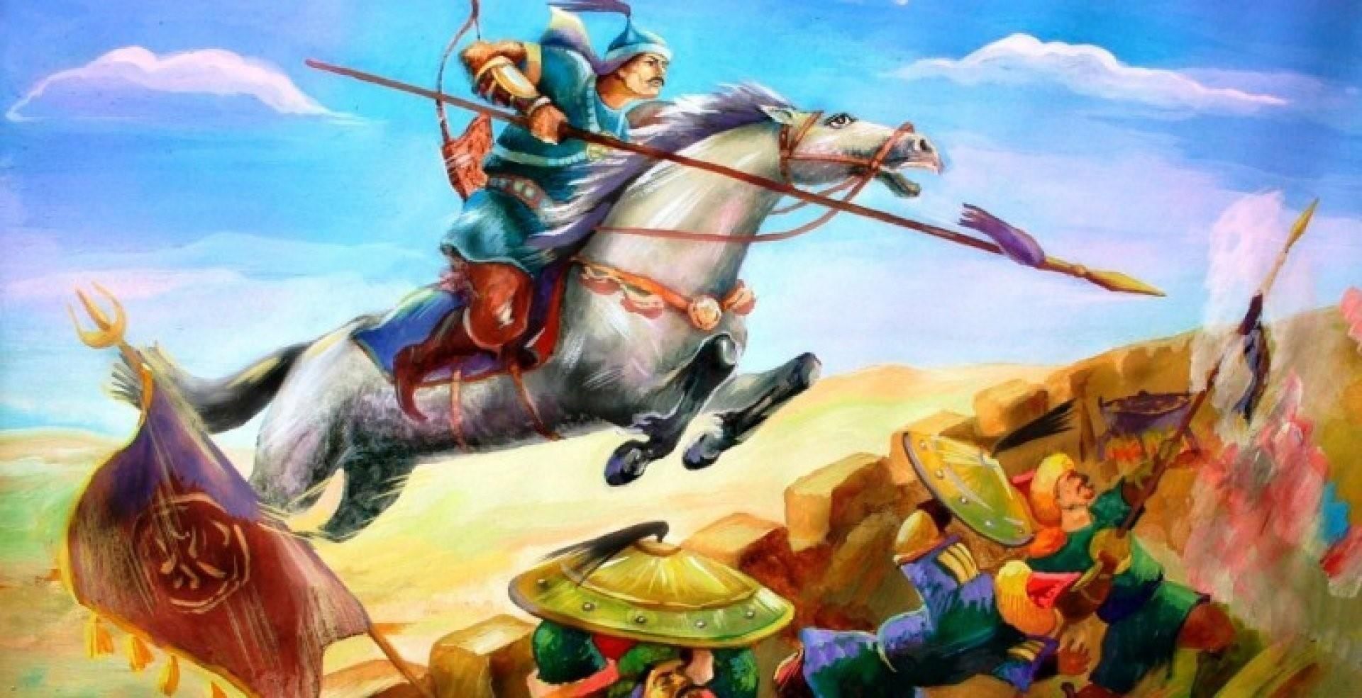 Казахский эпос Алпамыс батыр