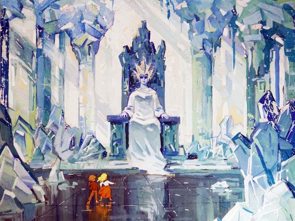 Кадр из мультипликационного фильма Льва Атаманова и Николая Федорова «Снежная королева» (1957)