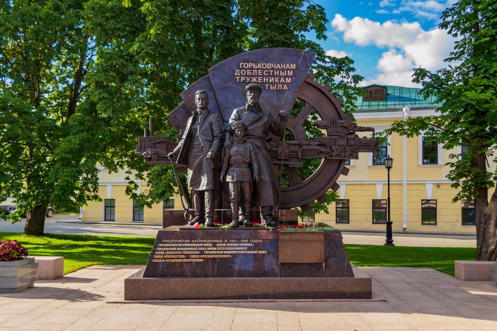 Памятники вов в нижнем новгороде фото и описание