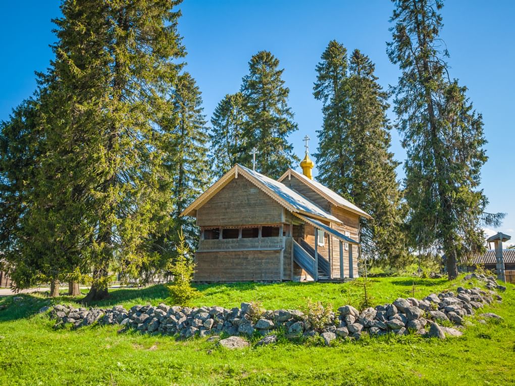 Часовня Смоленской Богоматери. Кинерма, Республика Карелия. Фотография: Сергей Цепек / фотобанк «Лори»