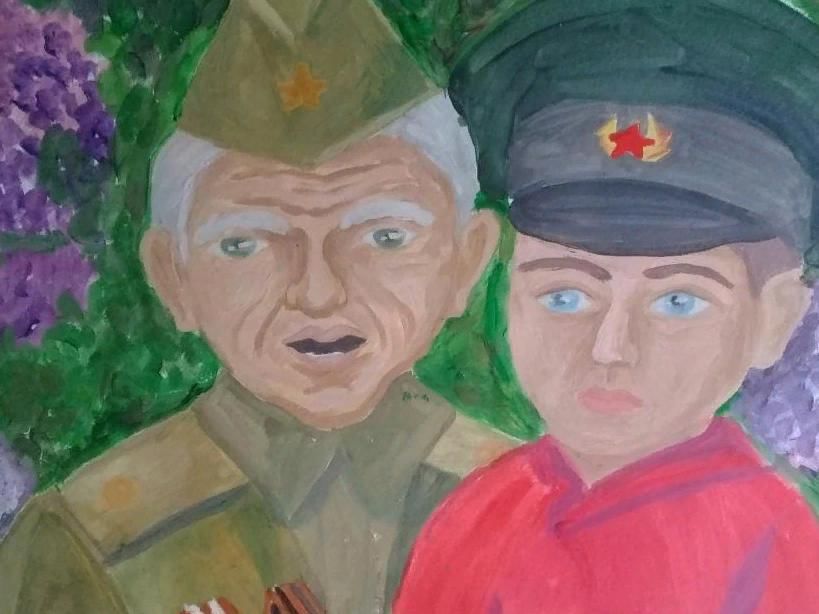 Воевали наши деды рисунки