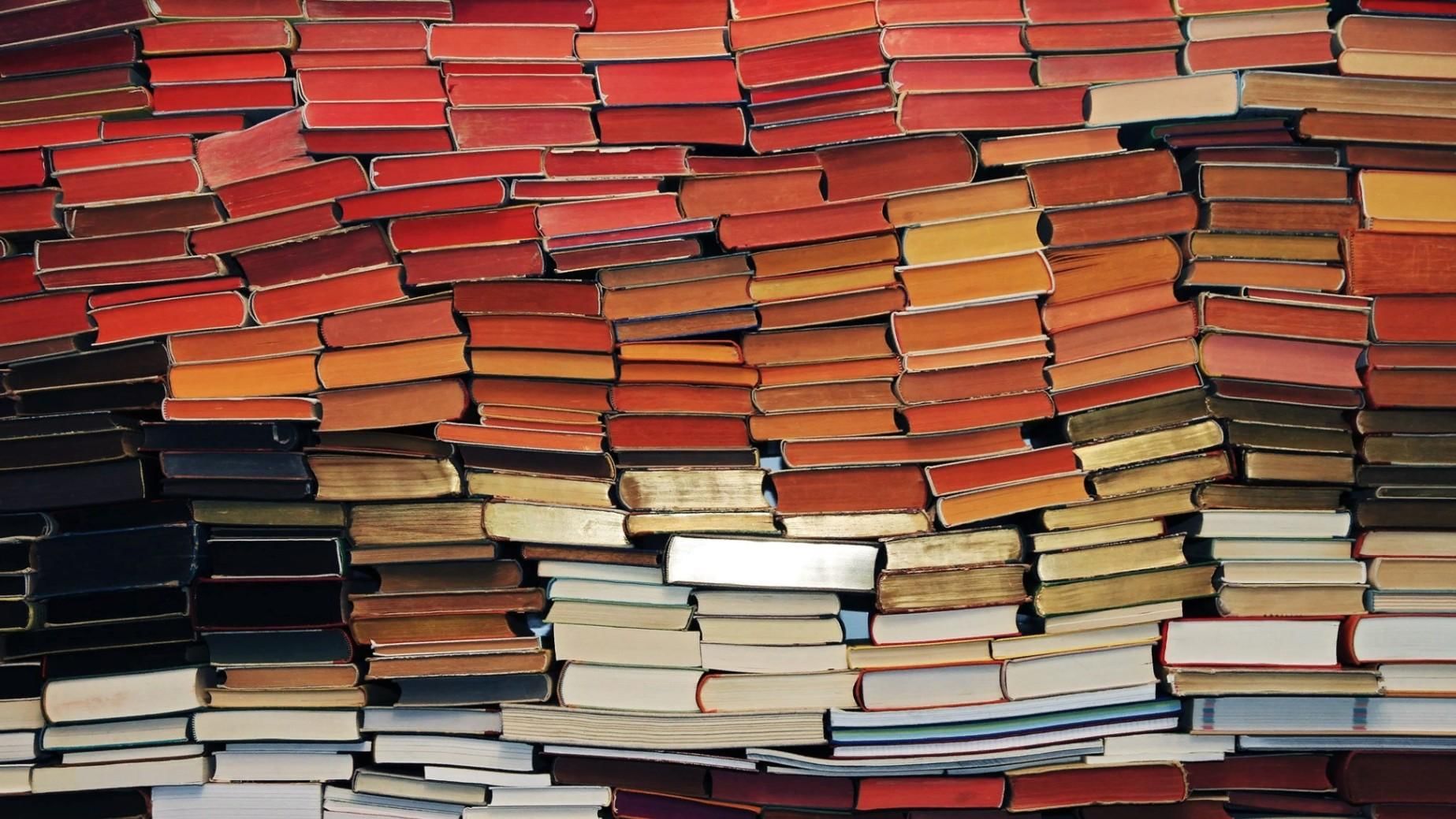 Коллаж из книг картинки