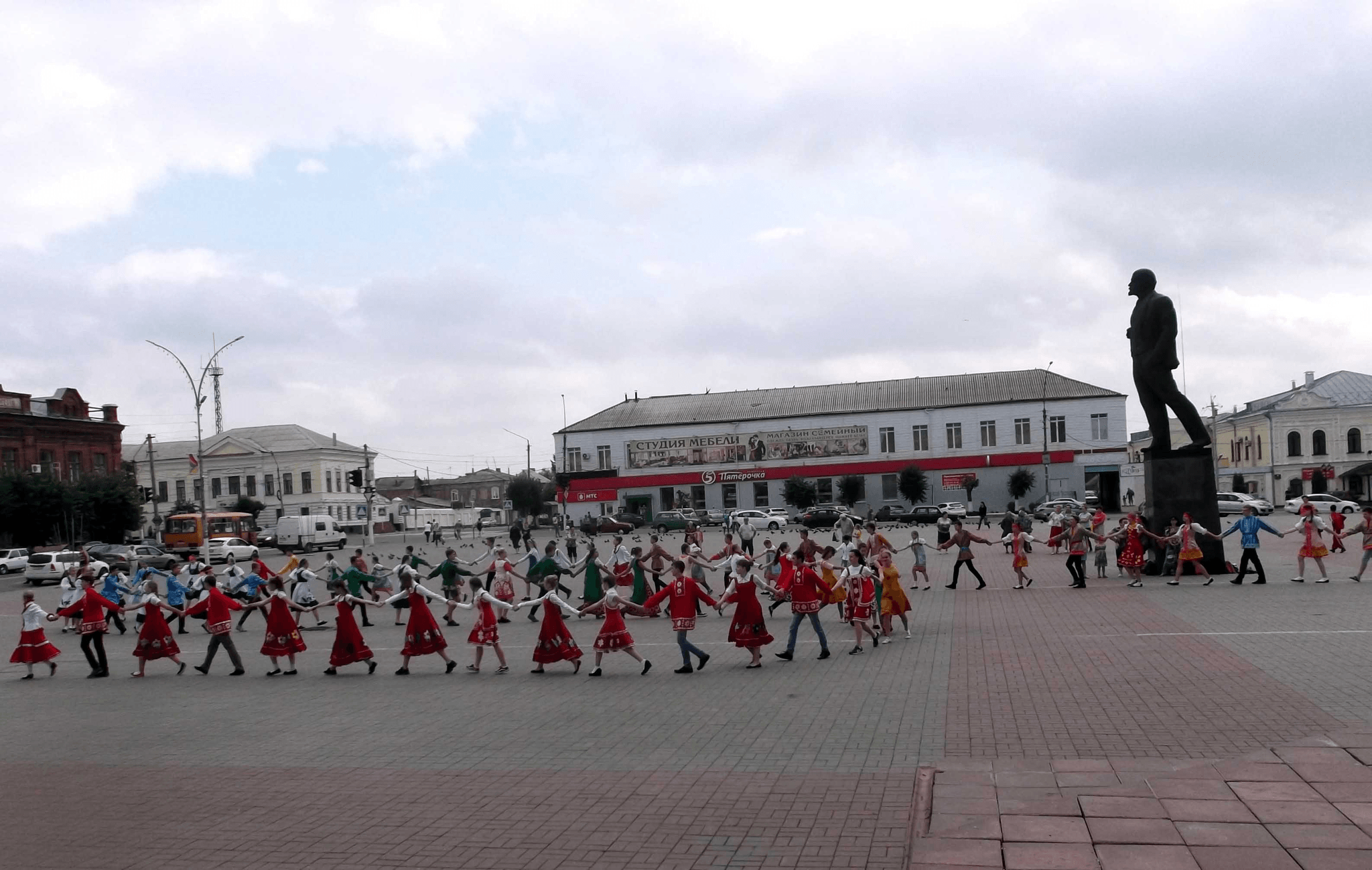 Площадь город Острогожск