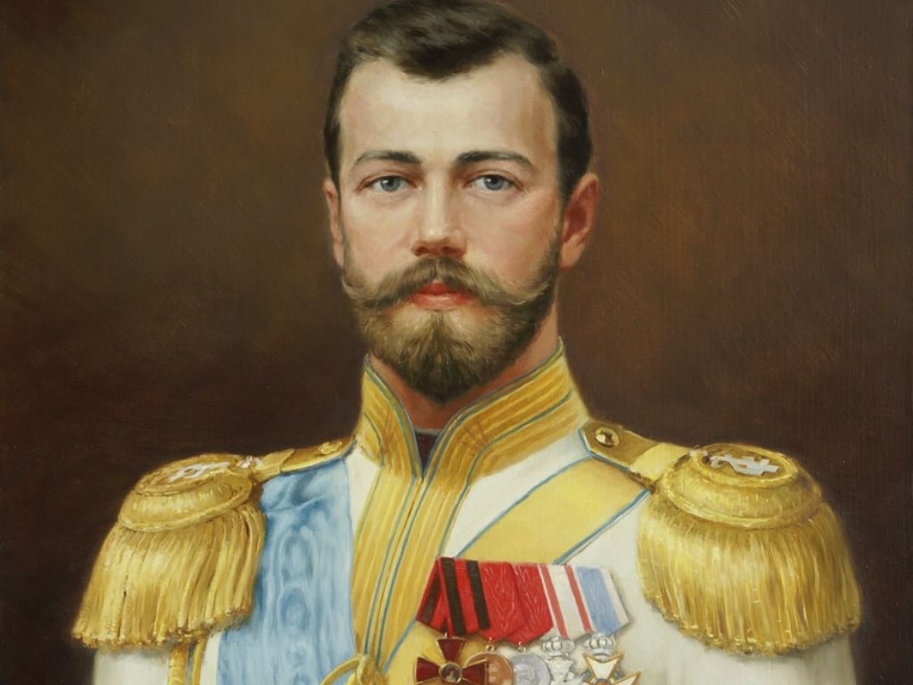 Картина императора со своим лицом