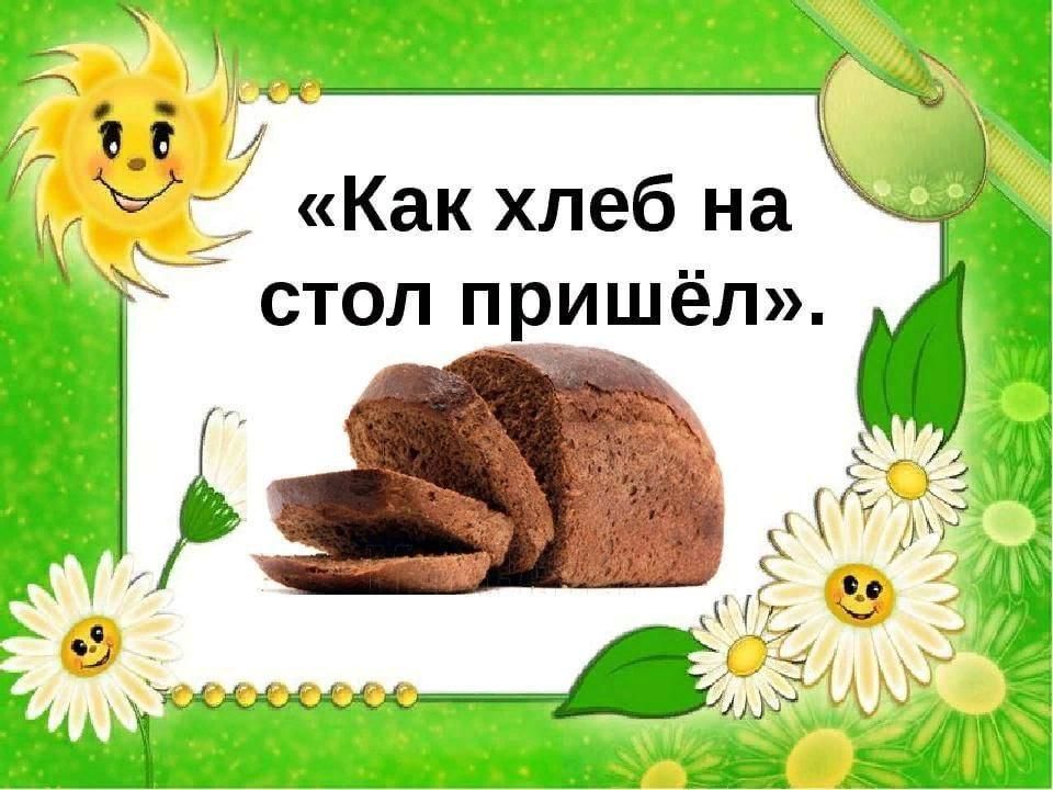 Как хлеб на стол пришел презентация 1 класс