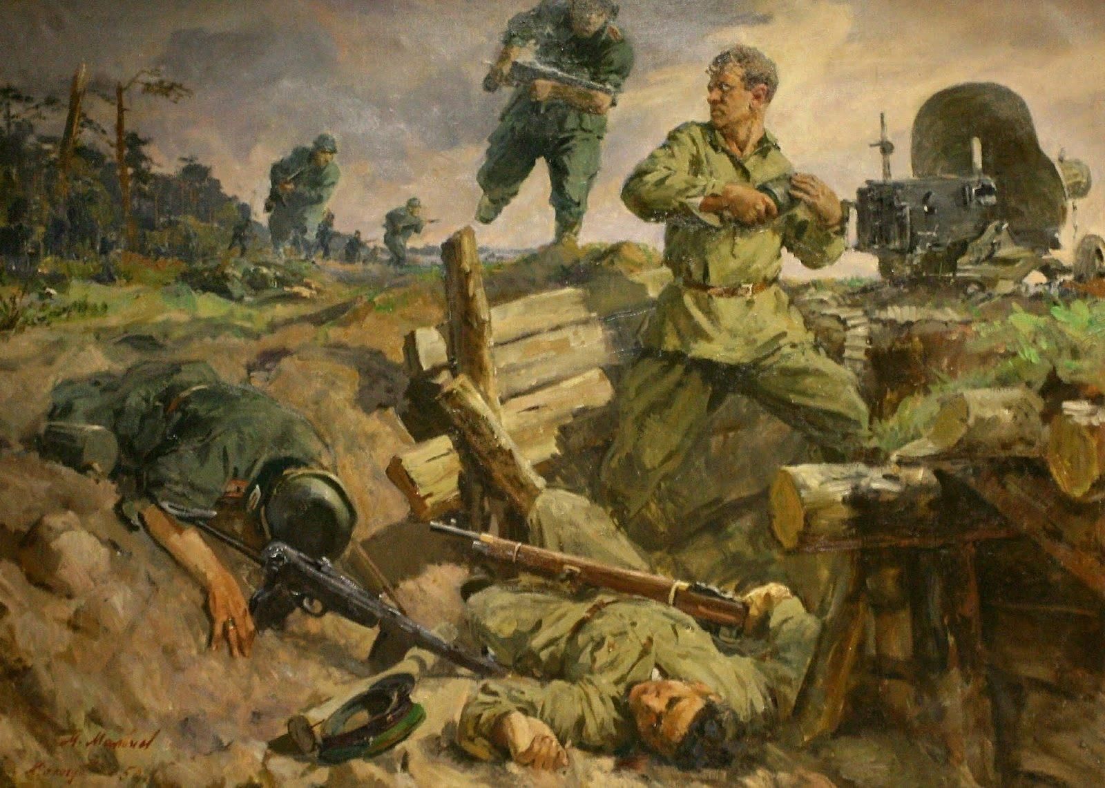 ВОВ 1941 подвиг советских пограничников