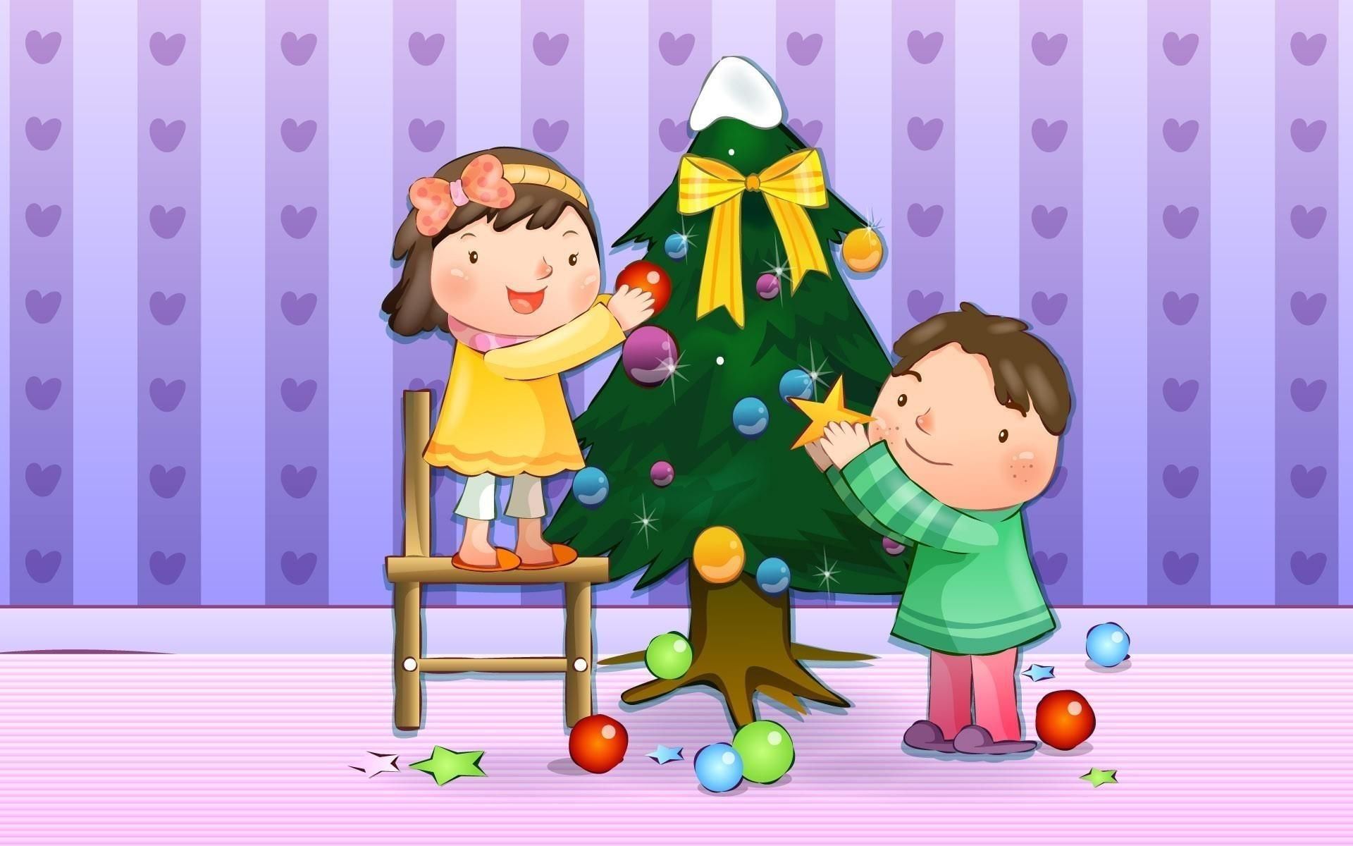 Новогодняя елка для детей
