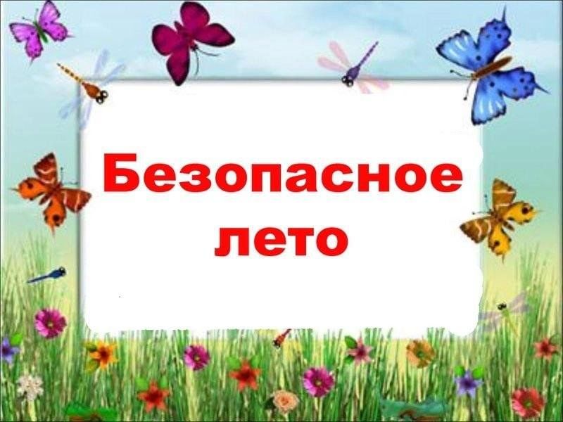 Мое безопасное лето картинки