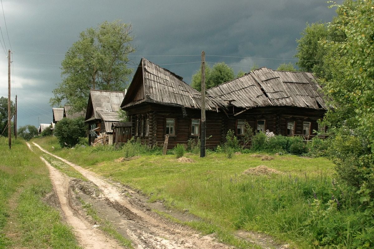 Деревня деревеньки Словакия