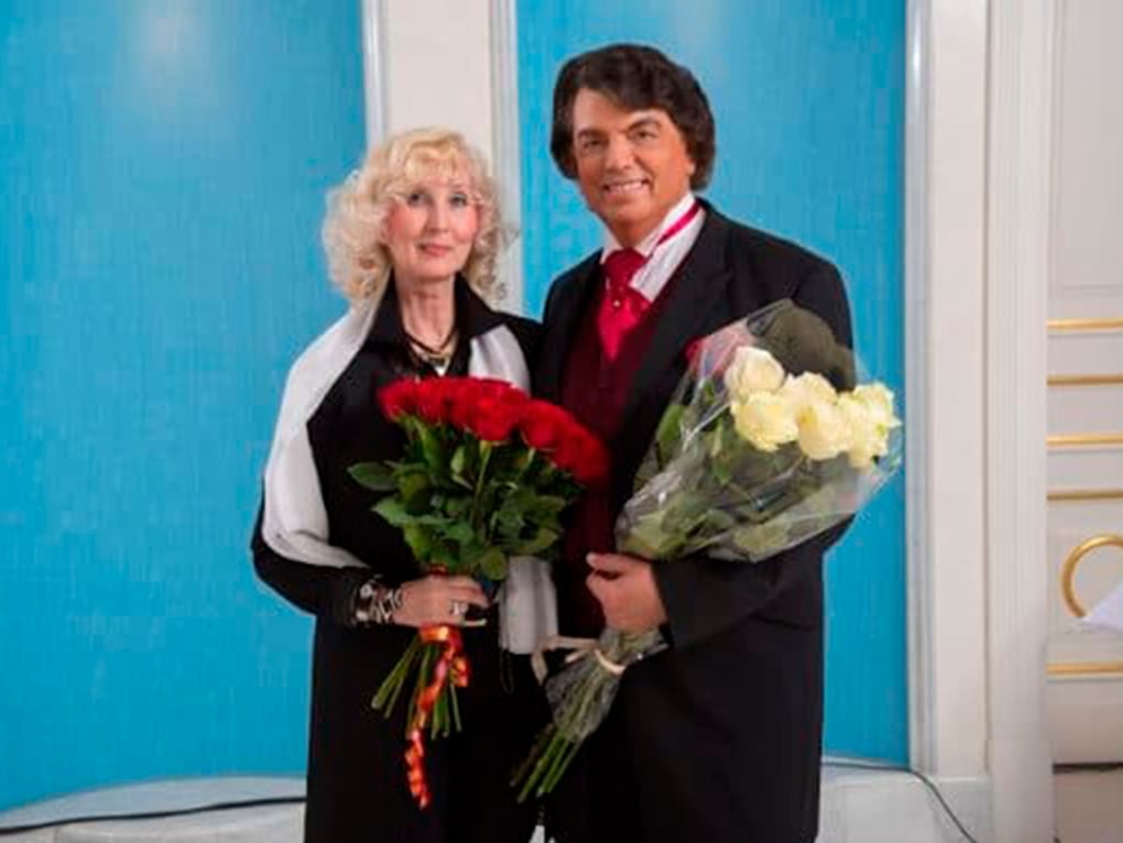 Сергей Захаров с супругой Аллой. Фотография: biographe.ru