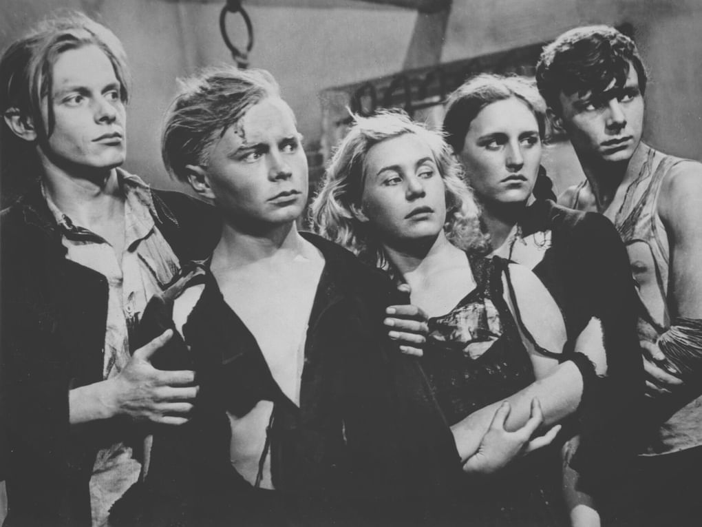 Кадр из художественного фильма Сергея Герасимова «Молодая гвардия» (1948)